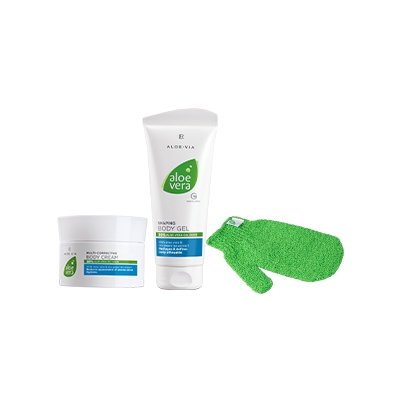 LR Aloe Vera Nutri-Repair Zestaw ujędrniający (krem korygujący do ciała + żel modelujący do ciała)