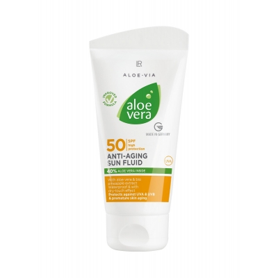 LR Aloe Vera Mleczko Przeciwsłoneczne Anti-Aging SPF 50 50ml