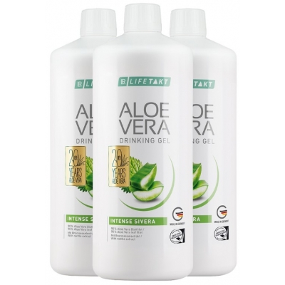Aloes żel do picia Sivera pokrzywa 1000ml trójpak Aloe Vera