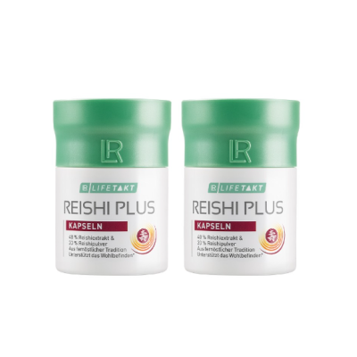 Grzybki Reishi Plus Kapsułki 30 sztuk DWUPAK